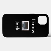 Ik ken Ethernet-netwerkaansluiting Case-Mate iPhone Case (Achterkant (horizontaal))