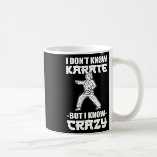 Ik Ken Geen Karate Maar Ik Ken Een Gekke Karatevec Koffiemok