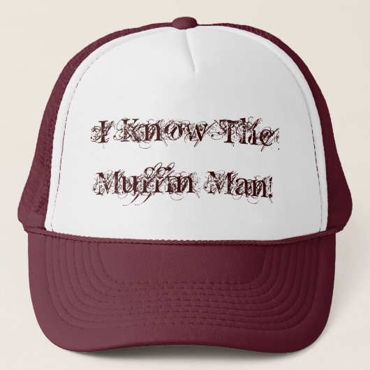 Ik ken het Muffin Man! Trucker Pet (Voorkant)