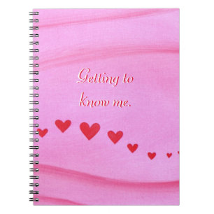 Ik ken het Notitieboek Red Hearts Journal