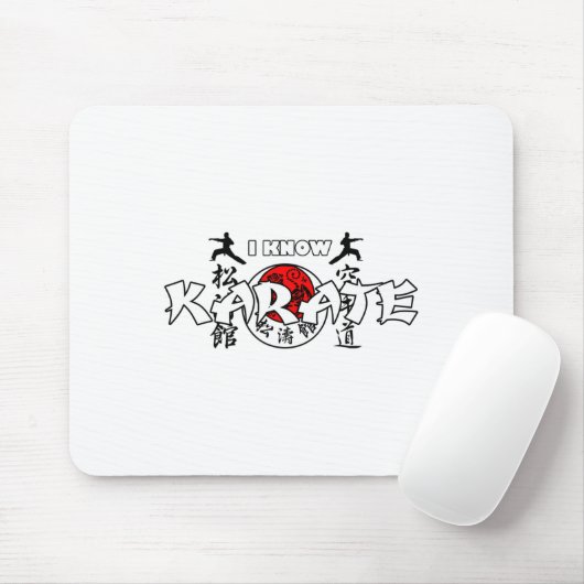 Ik ken Japans karate Muismat (Met muis)