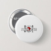 Ik ken Japans karate Ronde Button 5,7 Cm (Voorkant /achterkant)