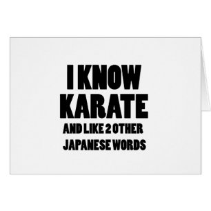 Ik ken karate