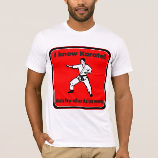 Ik ken Karate Humoureuze T-shirt
