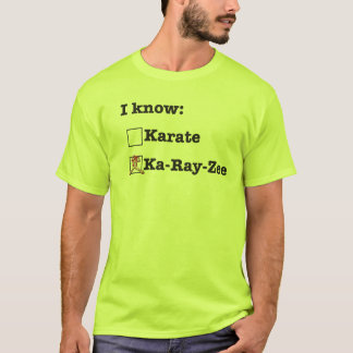 Ik ken Karate niet T-shirt