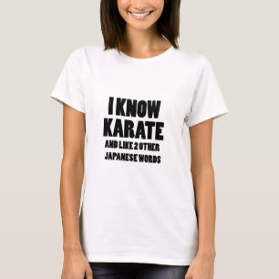 Ik ken karate t-shirt