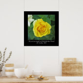 Ik ken mezelf niet. . . (Goethe) Poster (Keuken)