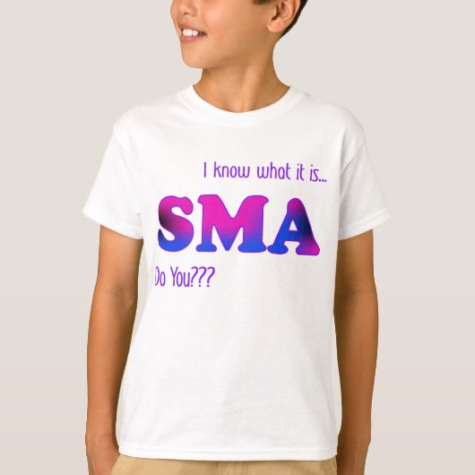 Ik ken SMA T-shirt (Voorkant)