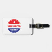 Ik keuken vandaag bagagelabel (Voorkant horizontaal)