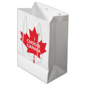 Ik kies Canada Gift Bag Medium Cadeauzakje (Voorkant Gekanteld)