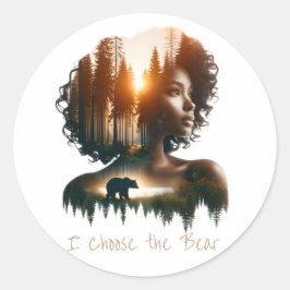Ik kies de Beer Sticker