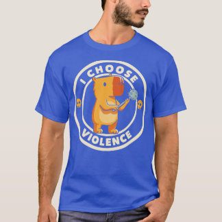 Ik Kies Geweldige Grappige Capybara door Tobe Fons T-shirt