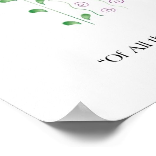 IK KIES JE! Poster van April McCallum (Hoek)