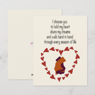 Ik Kies Jou Valentijnsdag Kaart