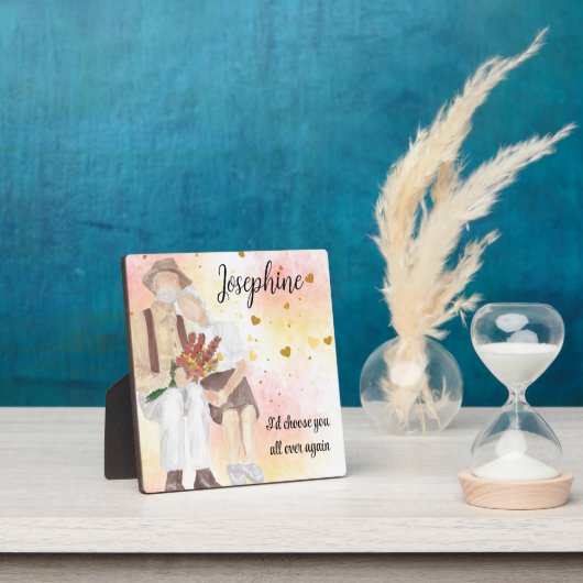 Ik kies jullie weer in een groot Jubileum Fotoplaat (Insitu)