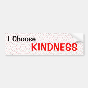 Ik kies Kindness Bumpersticker