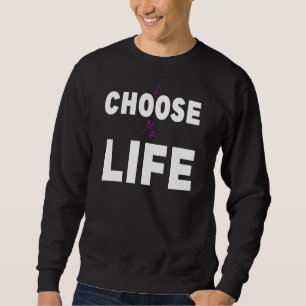 Ik kies mijn levenslange Pro-keuze Roe V Wade Wome Trui