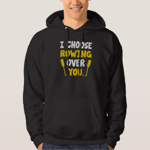 Ik kies roeien boven je schedel en vegen van de sc hoodie