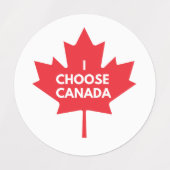 Ik kies voor de Canadese kledingmerken Labels (Design 1)