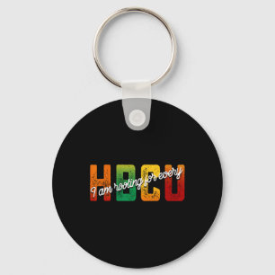 Ik kies voor elke HBCU Black History Month STU Sleutelhanger