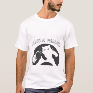 Ik kies voor geweld t-shirt