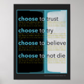 Ik kies voor vertrouwen (Fundraiser) Poster (Voorkant)