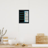 Ik kies voor vertrouwen (Fundraiser) Poster (Keuken)