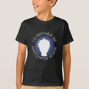 Ik kijk liever naar anime t-shirt