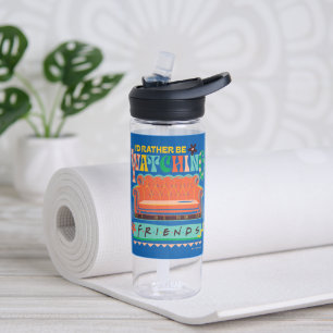 Ik kijk liever naar FRIENDS™ Kleurrijke Grafiek Waterfles