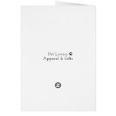 Ik kijk uit naar je grappige Vaderdag Kaart van Do (Achterkant)