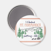 Ik klikte Mt. Monadnock Magneet (Voorkant / Achterkant)