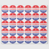 Ik klom vandaag cadeaupapier (Vlak)