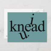 Ik kniad u. briefkaart (Voorkant / Achterkant)