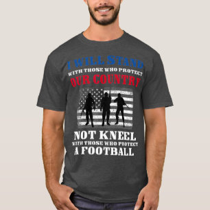 Ik kniel niet voor de VS T-shirt