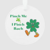 Ik knijp terug op een ornament (achterkant)