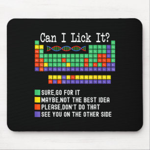Ik Koel Kan Het Likken Periodiek Systeem Muismat
