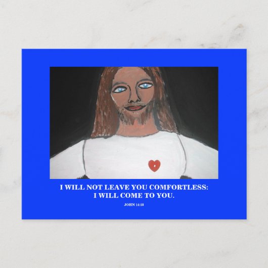 IK KOM BIJ U BRIEFKAART (Voorkant)