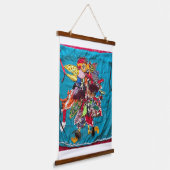 Ik kom in de buurt hangend wandkleed (Gebogen)