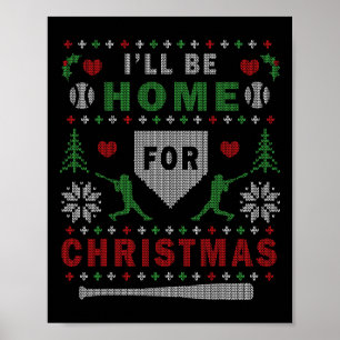 Ik kom met Kerstmis thuis Verkoop lelijke Kerstmis Poster
