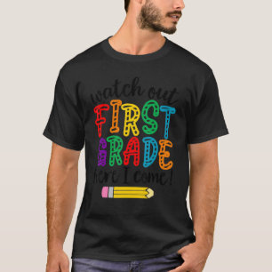Ik kom terug naar school. t-shirt