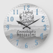 Ik kom uit de bergen grote klok (Voorkant)