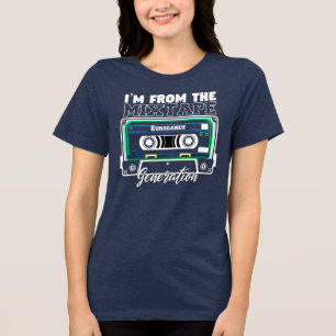 Ik kom uit de Mixtape Generatie (Eurodance) Tri-Blend Shirt
