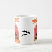 Ik kom uit een lange rij heksen. koffiemok (Center)