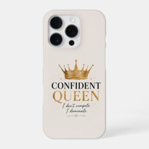 Ik Kompeteer Niet, Ik Domineer Vrouwenemancipatie iPhone 16 Pro Hoesje