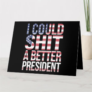 Ik kon een betere president naaien Anti Trump Kaart