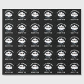 Ik kon het gewoon niet in grappige wolken houden, cadeaupapier (Vlak)