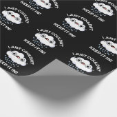 Ik kon het gewoon niet in grappige wolken houden, cadeaupapier (Hoek)