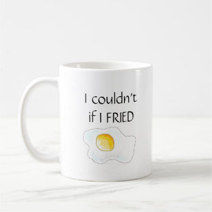 "Ik kon het niet als ik wegging." Koffiemok