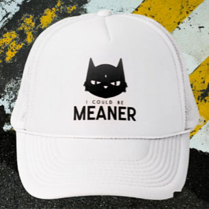 Ik kon onaardiger zijn Grumpy Cat chauffeurshoed Trucker Pet