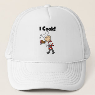 Ik Kook - Mannelijke Chef Trucker Pet